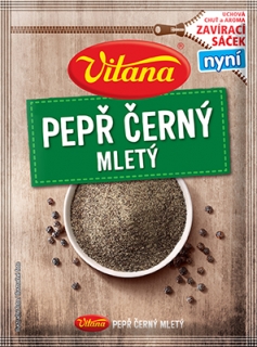Vitana Pepř černý mletý 18g