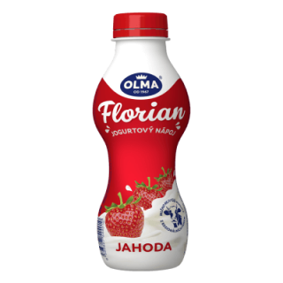 Florian Jogurtový nápoj jahodový chlazený 400g