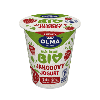 Olma Jogurt Bio Jahoda chlaz. 150g